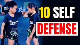 10 Amazing Self Defense Techniques👊 How To Protect Yourself [upl. by Flowers]