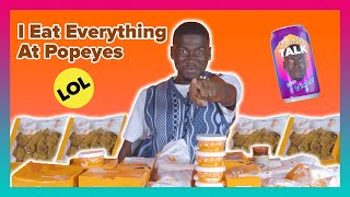 I Eat Everything At Popeyes [upl. by Rawden]