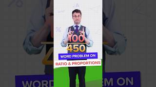 Word Problem on Ratio and Proportions Can You Solve it shortsfeed funmath [upl. by Aitas]