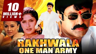 Rakhwala One Man Army रखवाला वन मैन आर्मी Hindi Dubbed Movie  Bala krishna Simran Anjala [upl. by Prinz]