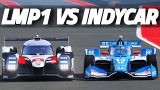 LMP1 vs INDYCAR Which Ones Faster [upl. by Edik]