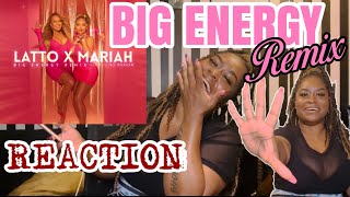 MARIAH CAREY amp LATTO BIG ENERGY REMIX  REACTION  ASHLEY JANAE [upl. by Eirrehs]