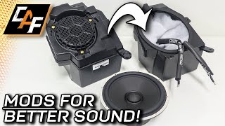 IMPORTANT techniques for improving SPEAKER PODS  Sound Treatment Wire Disconnects amp FAB [upl. by Araik]