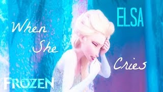 FROZEN » Elsa  When She Cries [upl. by Leirbag]