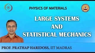 Large Systems and Statistical Mechanics [upl. by Faso]