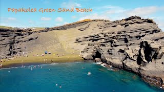 Papakolea Green Sand Beach Big Island Hawaii Part 5 [upl. by Doraj222]