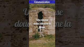 La Puissance de la Communication  Bible Verset Communication 🗣️ [upl. by Yrtsed450]