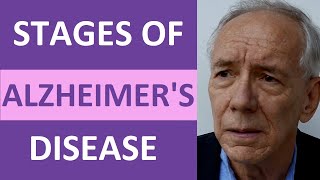 Alzheimers Stages What are the Stages of Alzheimers Disease Nursing NCLEX [upl. by Sucramd]