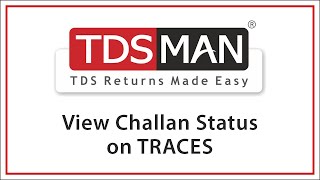 View Challan Status on TRACES [upl. by Ary]