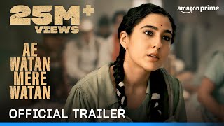 Ae Watan Mere Watan  Official Trailer  Prime Video India [upl. by Namharludba910]