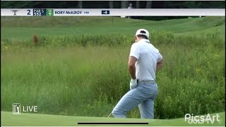 Rory McIlroy Implodes 15 shots in 2 holes at The Northern Trust 82220 [upl. by Nallak366]