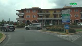 Italy  Italien Fahrt von Toscolano nach Desenzano Gardasee [upl. by Ainomar420]