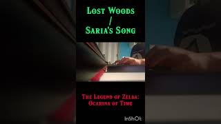 Lost WoodsSarias Song  The Legend of Zelda Ocarina of Time Piano Cover [upl. by Oiramat]