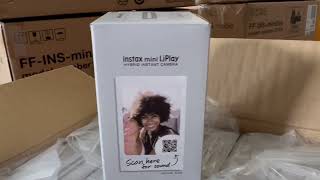 B2B Sales Offer In our warehouse Fujifilm Instax Mini LiPlay camera in White [upl. by Attirb]