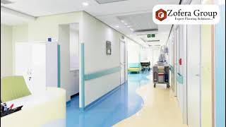 Indias No 1 Hospital Vinyl Flooring zofera have completed 500  hospital projects across India [upl. by Eillen]