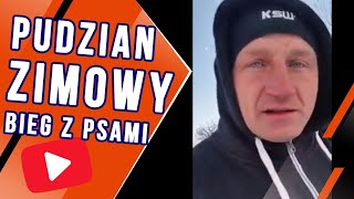 Pudzian zimowy bieg z psami w Trzech króli 060117 [upl. by Dolorita85]