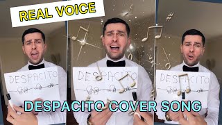 Despacito  REAL VOICE coversong song comedy short romania luisfonsi spanish 4u [upl. by Isnyl]