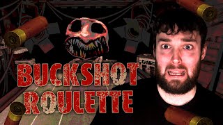 Trying To Survive Russian Roulette Vs A DEMON Buckshot Roulette [upl. by Jacenta]