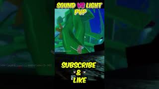 blox fruits combo light vs sound shorts [upl. by Orfurd284]