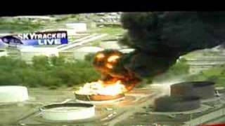 Gas tank explosion fire in Kansas City [upl. by Barimah479]