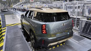 Produktion Mini Countryman U25 2024 im BMWWerk Leipzig [upl. by Henryk]