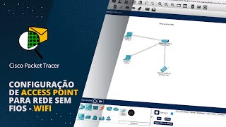 Cisco Packet Tracer  Configuração de Access Point para rede sem fios Wifi [upl. by Balduin406]