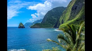 Hiking to Kalaupapa National Historic Park Molokai Hawaii [upl. by Eillime331]