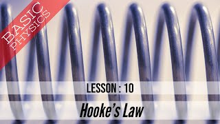 Hookes Law  Basic Physics Lesson 10 GCSE Science [upl. by Eiramik]