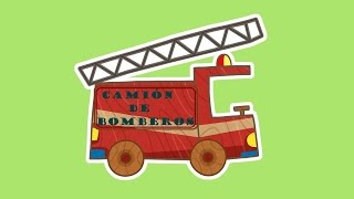 Series para niños en español El camión de bomberos de juguete Coches de juguete para niños [upl. by Soluk26]