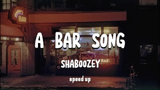 Shaboozey  A Bar Song Tipsy Lyrical Video [upl. by Emerson]