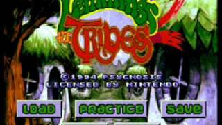 Lemmings 2 SNES Music  Circus Tribe [upl. by Ayomat680]