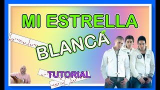 Cómo TOCAR MI ESTRELLA BLANCA ⭐️  TUTORIAL con TABLATURA del PUNTEO ✅  FONDO FLAMENCO [upl. by Arfihs]