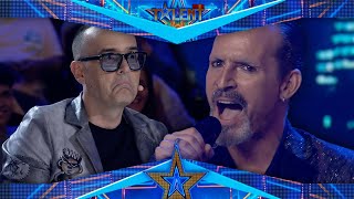 ¿MIGUEL BOSÉ La ASOMBRANTE IMITACIÓN confunde al jurado  Audiciones 2  Got Talent España 2022 [upl. by Gerg]