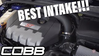 The BEST Intake for your Focus ST  COBB Intake Install Driving and Sound Clips [upl. by Jara]