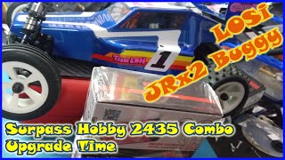 Rev Up Your Losi Mini Jrx2 With A Brushless Upgrade  Surpass Hobby Combo 2450 Installation [upl. by Alomeda714]