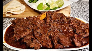 BIRRIA TACOS  Crockpot Slow Cooker Mexican Beef Recipe [upl. by Kaslik524]