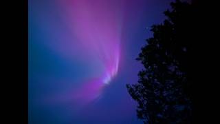 Aurora Borealis Northern Lights from my backyard [upl. by Dannie476]