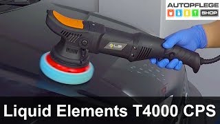 Liquid Elements t4000 cps Poliermaschine unboxing  Test deutsch [upl. by Ymia]