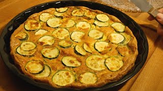 FRITTATA DI ZUCCHINE AL FORNO FACILE E VELOCE [upl. by Euqinim813]