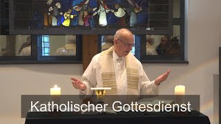 Katholischer Gottesdienst heute  heilige Messe [upl. by Yenruogis]