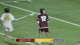 HampdenSydney vs Pfeiffer Mens Lacrosse [upl. by Jennifer438]