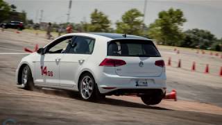 OKC SCCA Autocross E8 MK7 GTI  1st Place [upl. by Nahtnhoj]