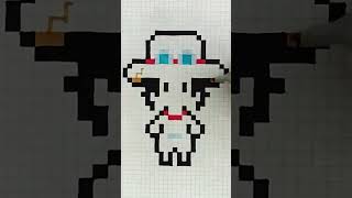 Pintando a ACE en pixel art art pixelart onepiece [upl. by Releehw]