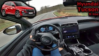 Hyundai Tucson N line 16 TGDI MHEV  POV test drive [upl. by Greeson]