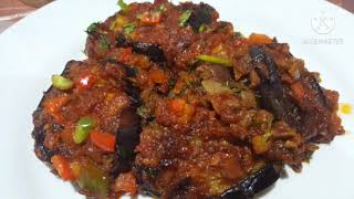 How to make Egyptian Moussaka eggplant with minced meatmoussaka eggplantrecipeegyptianeggplant [upl. by Ahsiekam]