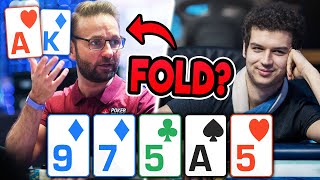 The CRAZIEST Hand From The SUPER HIGH ROLLER BOWL VI Should NEGREANU Fold AK [upl. by Rexford871]