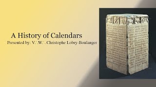 The History of Calendars [upl. by Katharina142]