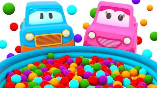 Baby cars cartoon amp cars for kids – preschool learning videos for kids [upl. by Yborian]