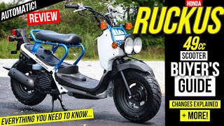 New Honda Ruckus Review  Best Scooter to Buy for Saving  at the Gas Pump [upl. by Olympia]