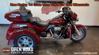 New Harley Tri Glide Ultra Trike For Sale Wisconsin [upl. by Atteloc]